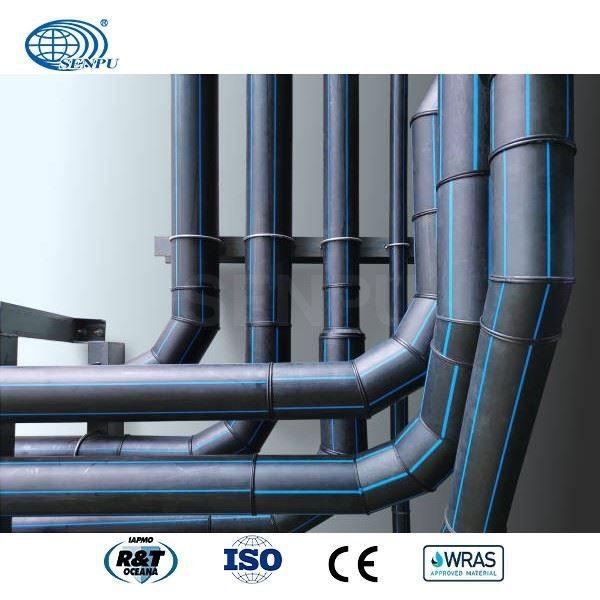 HDPE High Density Polyethylene Pipe 20 To 1200mm For Water Supply