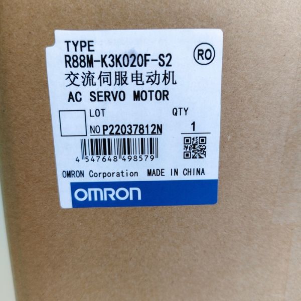 R88M-K3K020F-S2 OMRON G5 Series AC Servo Motor