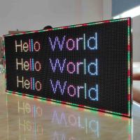 Signe programmable de défilement de P3RGB LED pour la publicité de magasin OUVERTE