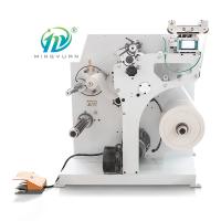 Máquina de corte pequena de papel redonda vertical automática do rebobinamento do rolo da faca
