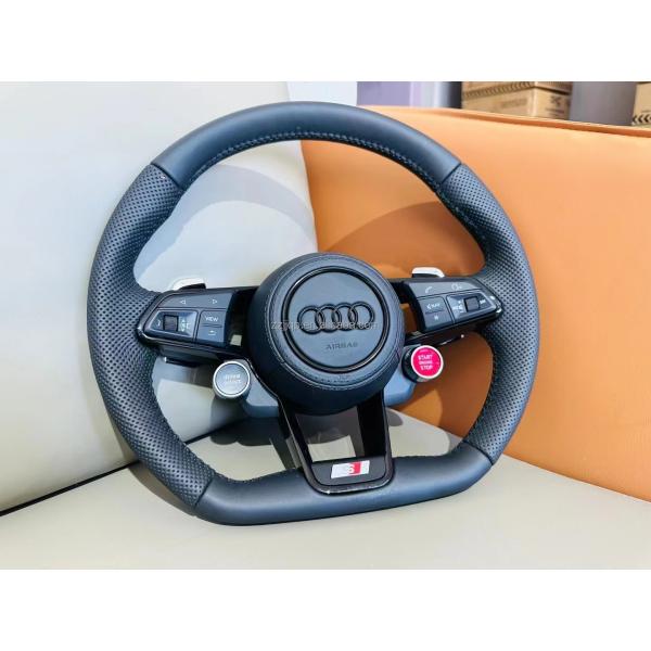Audi Red Multi-Function Steering Wheel Perfect for A3 A4L A5 A6L A7 A8 Q5 Q3 Series