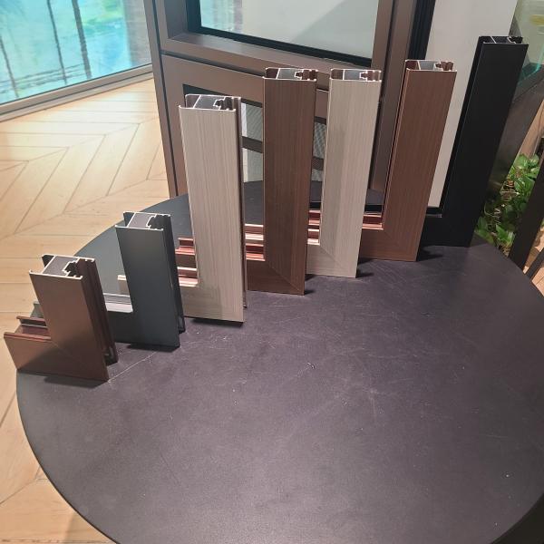 дверь окна 46 серий алюминиевая анодировала алюминиевые штранг-прессования