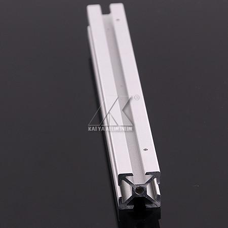 Punching CNC Extruded Aluminum T Slot With Sand Blasting Aluminum Profile