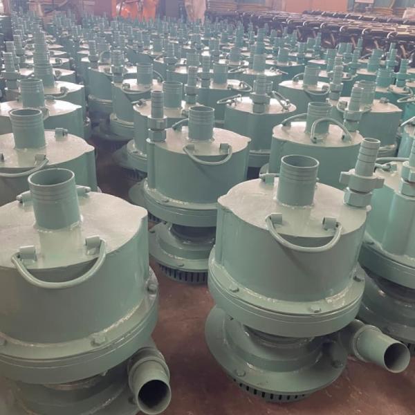 Low Wind Consumption Pneumatic Drainage Submersible Pump 50m³/H 25m