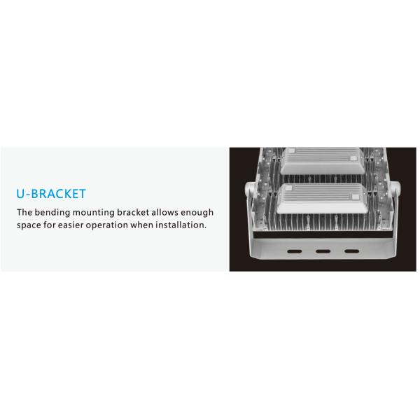 900W haute puissance LED Flood Lights gris LED Stade projecteurs 135000lm