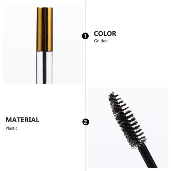 12ml 15mm Lash  Mascara Wands And Tubes Containers Makeup UV Coating