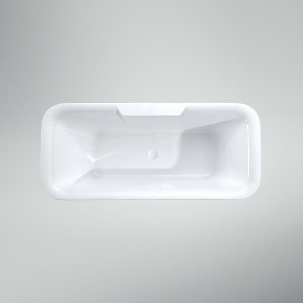 Indoor Tub Flexible Acrylic Freestanding Bathtub with Outer Frame and Legs Accessories