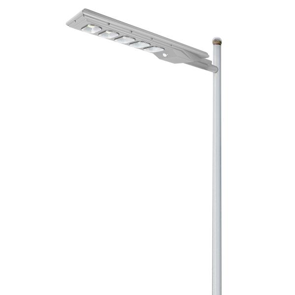 3.2V 838x250x65mm Solar Powered LED Street Lights 3000lm IP65 With Pole Battery