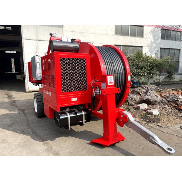 Transmission Line Stringing Equipment Hydraulic Cable Line Conductor Tensioner
