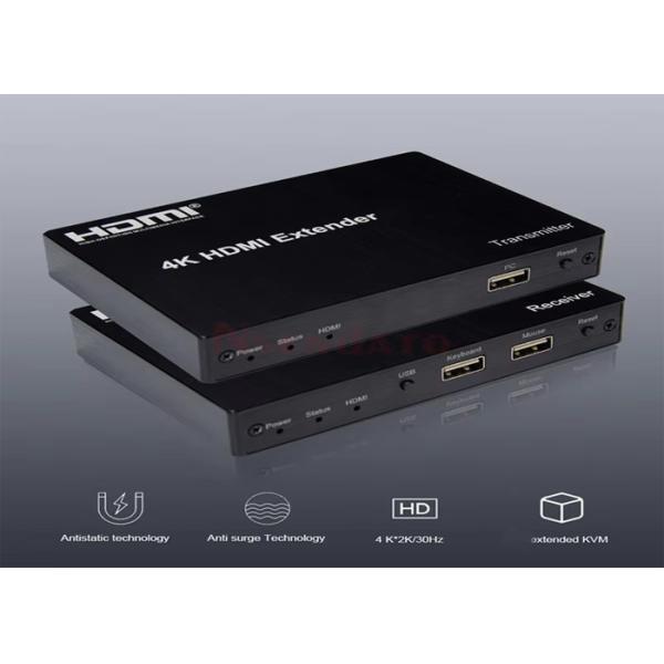 150M 4K 30Hz HDMI KVM USB Port HDBaseT Extender via Cat 5e/Cat6