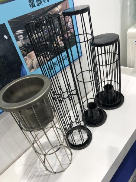 24 Wires 20 Wires Filter Bag Cage High Temperature Silicon Coating