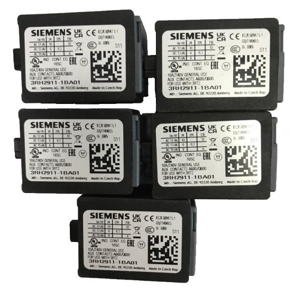 Precise Control Pressure Switch Robust Construction Siemens 3RH2911-1BA01