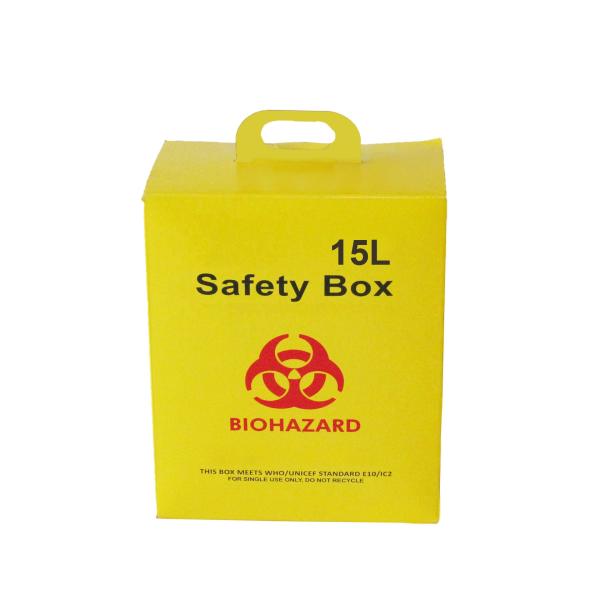 15L Hospital Disposal Syringe Needle Sharp Container Medical Waste Recycling Sharp Box