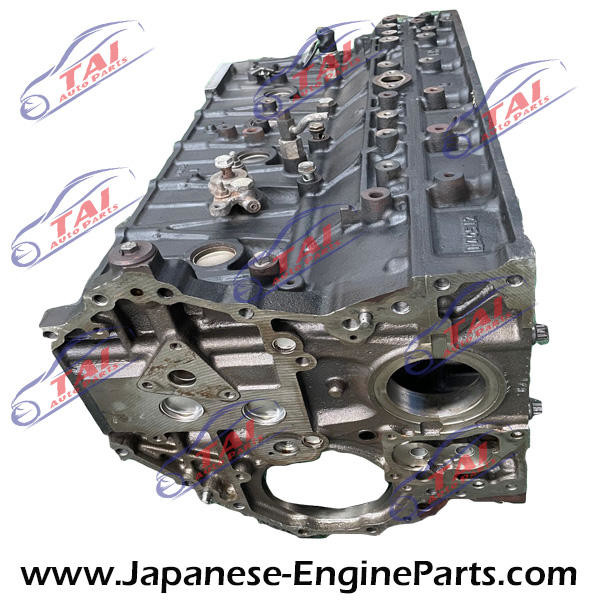 Japanese Used 6HH1 8.2L Displacement Cylinder Head for Isuzu Hyundai Automotive Engine