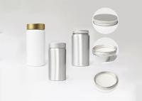 Garrafa de alumínio da medicina de FDA 200g 250g do instock livre de Matte White BPA