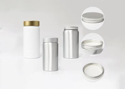 Matte White BPA Free 200g 250g instock FDA Aluminum Medicine Bottle