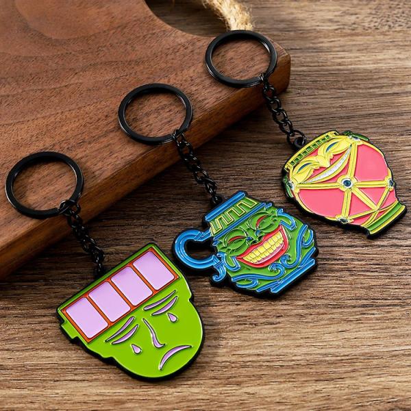 Customized Key Rings Souvenirs Car Company Logo Key Chain Zinc Alloy Black White Keychain