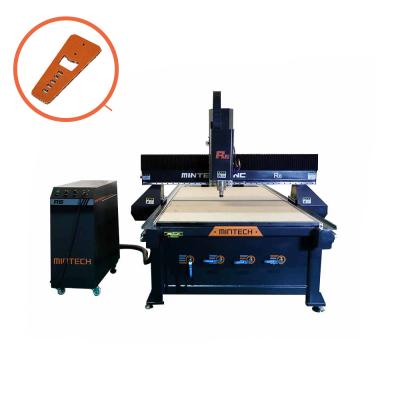 Máquina acrílica do router do CNC de 3 linhas centrais com poder do eixo 5.5kw