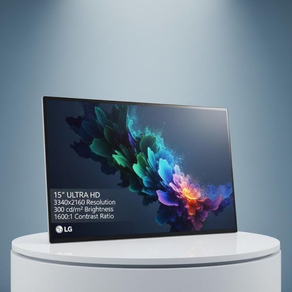 LG 15 3840x2160 Resolution 300cd/m2 Brightness 1600:1 Contrast Ratio Laptop LCD Screen TFT-LCD Display Panel