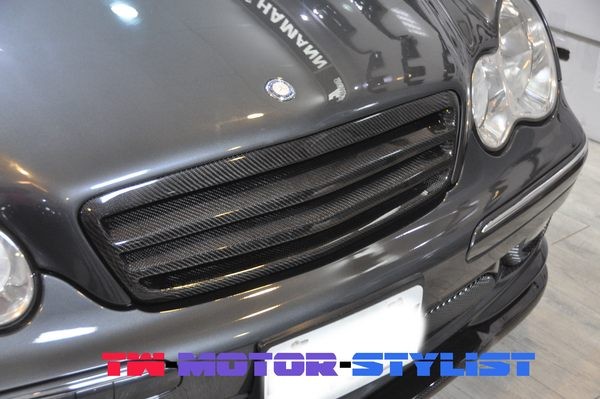 Решетки BENZ W203 УГЛЕРОДА