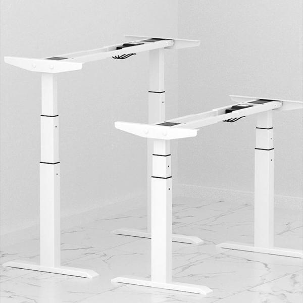Height Adjustable Dual Motor Smart Electric Desk for Gaming and Work in Modern Design