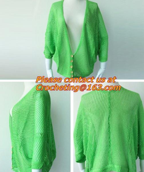 Women's Cardigan, Heart Pattern, Sweater Coat, Crochet, autumn Knit, Top, black Blouse