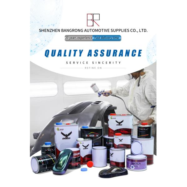 Автомобиль 200L акриловый Refinish покрытие цвета краски для пульверизатора 2K