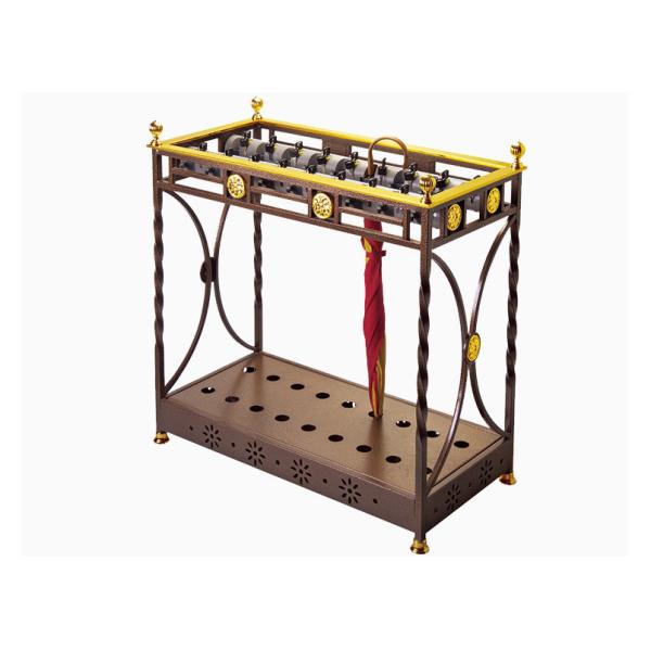 Стойка зонтика Халл гостиницы оборудований гостиничного сервиса нержавеющей стали с стопорным устройством замка и воды