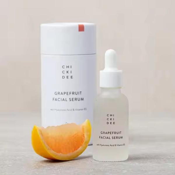 Embalaje de tubos de papel cosmético moderno Suero facial Contenedores de cilindros de papel Kraft