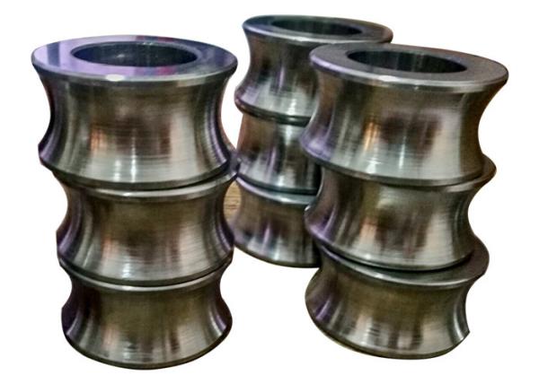 Custom Tungsten Carbide Parts Steel Bonded Titanium Carbide GT35 Guide Roller