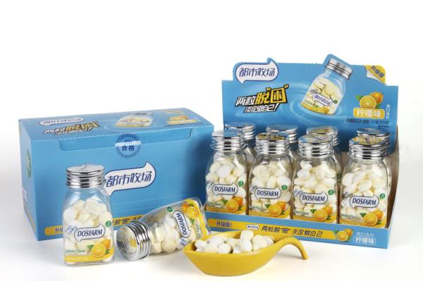 Doces de hortelã saudáveis refrigerando frescos personalizados de Sugar Free Vitamin C do sabor do limão das hortelã
