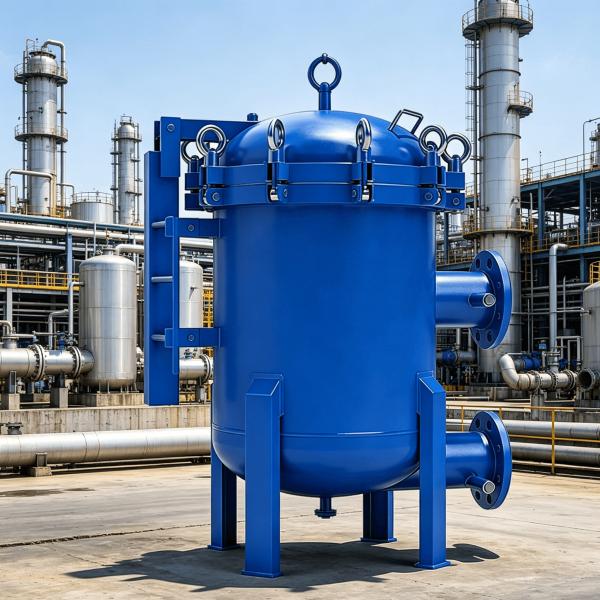 Stainless Steel Vertical Pressure Vessel with Customized Size and 0.1-10 Mpa Design Pressure for Industrial Applications