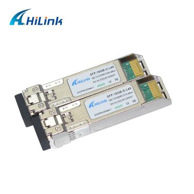 10G WDM SFP+ STM-64 OC-192 Optical Module 40KM BIDI 1270nm/1330nm