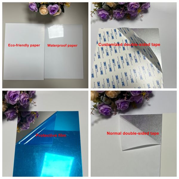 High Toughness Polycarbonate PC Mirror sheets- Unbreakable Safety Mirror for toys mirrors