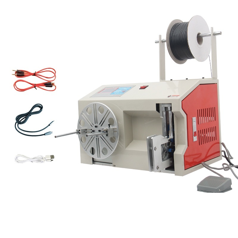 1 - 10 Circles/s Automatic Cable Winding Machine Stepping Motor Cable Winding Machine