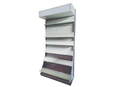 Metal Store Display Shelves For Book / Magazine / CD / Video Customized Size