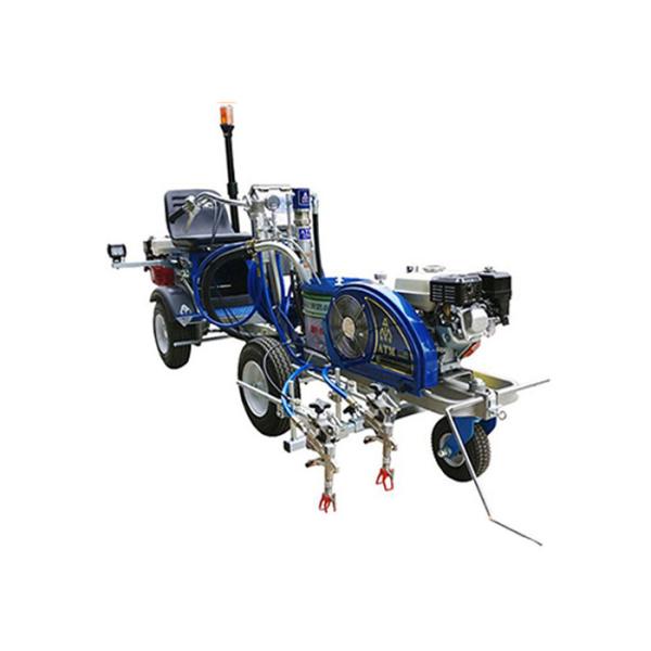 Glass Beads Dispenser 5.5HP Honda Engine Road Painting Machine