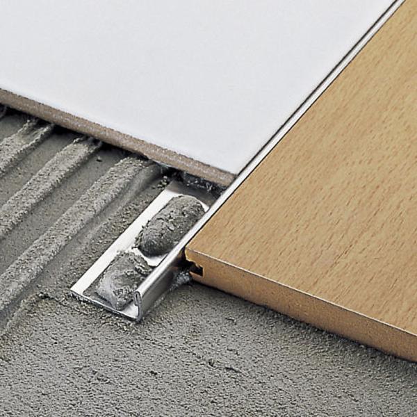 Ceramic Corner Aluminium T Channel Stainless Steel Quadrant Tile Trim 2.7m