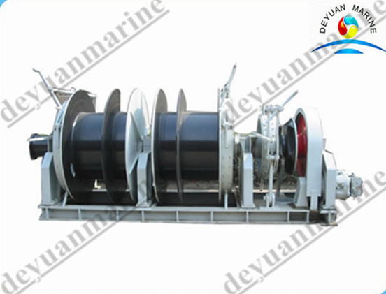 Ship Decking Machine Sailboat Windlass With Double / Single Drum