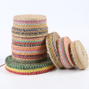 Плетённая ютовая лента ретро золотая лента для одежды