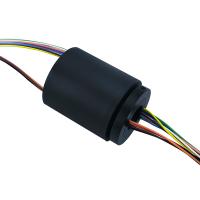 12.7mm Small Power Electrical Through Hole Slip Ring PBT Plastic Shell 150rpm Speed