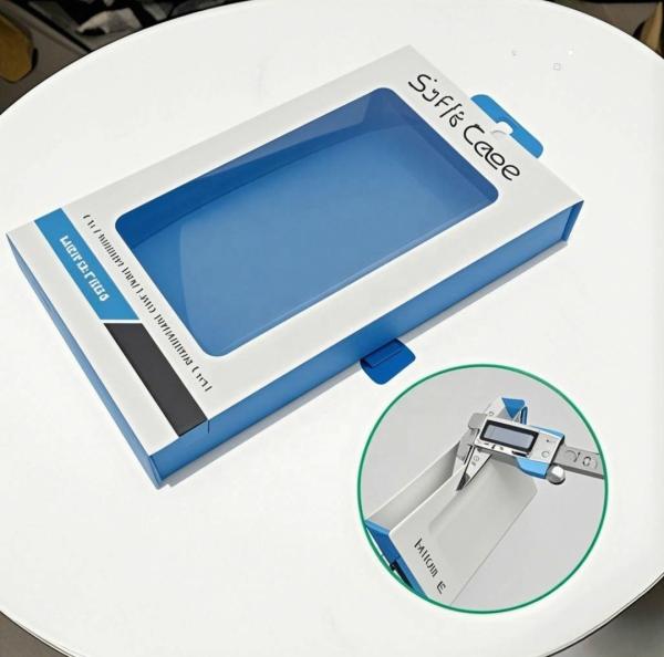 Logotipo personalizado Accesorios para teléfonos móviles Caja de embalaje Impreso Caja de regalo plegable para fundas de teléfono
