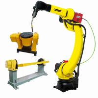 Robô de soldadura do companheiro 120iD do ARCO do braço do robô de soldadura de Fanuc com o Positioner de solda de CNGBS