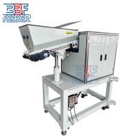Máquina de alimentação de tabuleiro com fecho à prova de som de revestimento de PU Hopper Vibrating Feeder