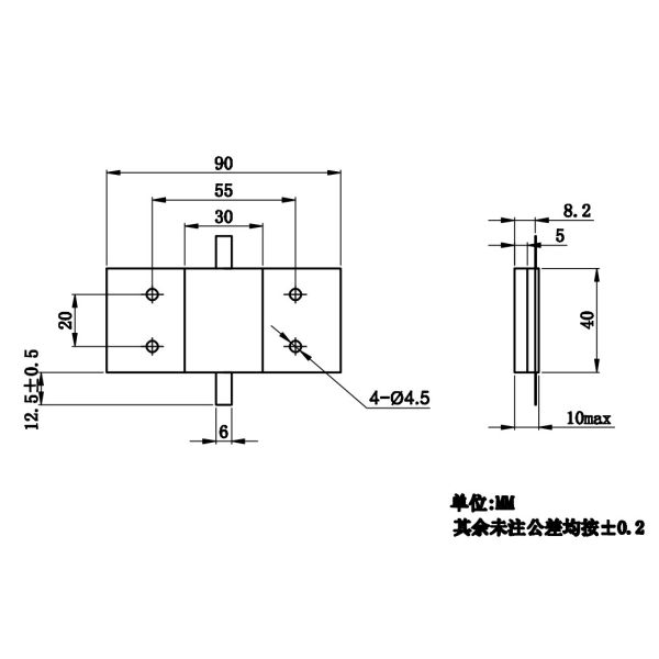 RIG High Power RF Resistor 1000W DC to 3.5GHz Frequency Range -55°C to +125°C Operating