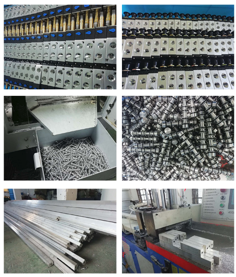 Flow Control Pneumatic Solenoid Valve 220V AC 1/8'' For Automation Equipment