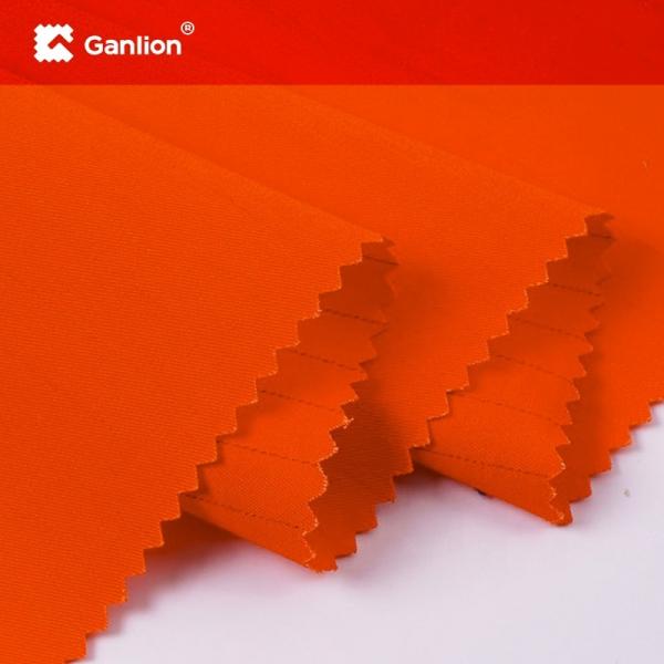 Flame Retardant Antistatic Cotton Functional Workwear Fabric Twill 3/1