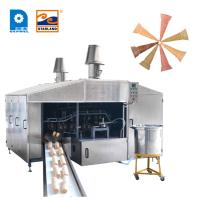 Equipamento de produção automático 0.75kw do cone da bolacha do fabricante do cone da bolacha da grande escala dos SS