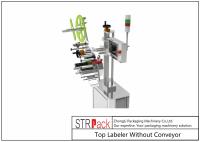 Étiqueteuse de bouteille automatique personnalisée sans convoyeur STL-W