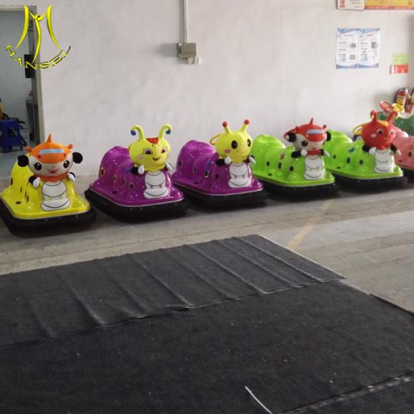 Hansel  coin operated bumper cars sale happy car amusement park rides luna park kids car